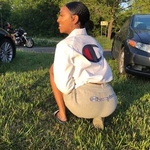 Champion jacket! Still has tags on it, worn twice